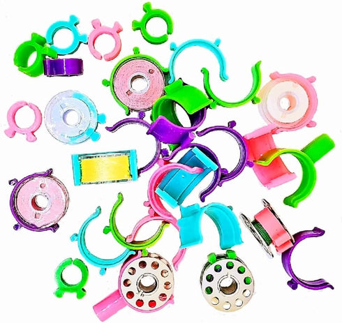 PeavyTailor 45 pcs Bobbin Holder Clips for Embroidery Quilting and Sewing Thread...
