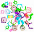PeavyTailor 45 pcs Bobbin Holder Clips for Embroidery Quilting and Sewing Thread...