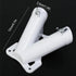Flag Holder, Flag Bracket, Flag Pole Holder Bracket Double Hole Design Outside House Heavy Duty Metal Flag Mount, Aluminum Alloy Mounting Brackets...