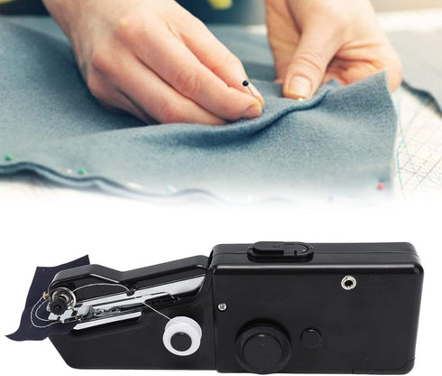 Handheld Sewing Machine, A electric sewing kit, Portable Electric Sewing Tool for Stitching Suitable for Family Travel Use (Black)...