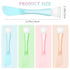 Silicone Facial Mask Applicator, 4 Pcs Reusable Double-End Face Mask Brush Washable Beauty Spatula Comestic Tools for Clay, Cream, Gel, and Mud Fa...