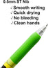 Maydahui 30PCS Kawaii Panda Pens Retractable Panda Gel Pen Cute Little Bear Flower Print Animal Pens Black Ink Comfortable Grip for School Home Of...