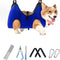 Dog Grooming Hammock Grooming Harness for Small Dogs Pet Grooming Hammock with Nail Clippers/Nail File/Comb Breathable Dog Nail Harness Hanging fo...