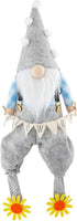 Mud Pie Garden Deluxe Dangle Gnome, 23" x 7", Medium...