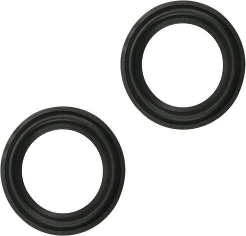 Fielect 2Pcs 3.5inch/90mm Foam Speaker Edge Surround Rings Replacement Kit for Speaker Repair or DIY Black...