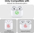 Case for Airpods 3 (2021), Filoto Silicone Airpod 3rd Generation Case Cover with Bracelet Keychain, Cute Protective Case for Apple Air Pod 3 Wirel...