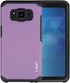 J&D Heavy Duty Dual Layer Hybrid Shock Proof Protective Rugged Bumper Case for Samsung Galaxy S8 Active, Purple...