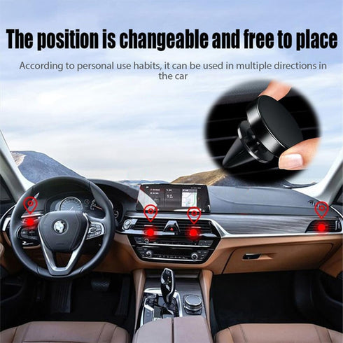 2 Pack Phone Holders for Your Car Mount 360°Rotation Cell Phone Mount for Car Dashboard Car Mount Phone Holder for Car Compatible with All Smartph...