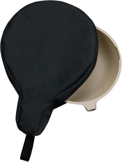 Cast Iron Camping Skillet Bag for 8/10/12In Skillets, DOKSMERIA Durable Skillet Pan Storage Bag Water Resistant Frying Pan Bag with Hanging Loop, ...