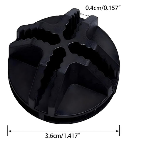 HOWDIA 3.6?cm?/?1.417? ABS Plastic Wire Cube Connectors (50?Pack) – Quick Snap-On Fit | Suitable for 4?mm Wire Grids, Small Animal Playpen & Mesh ...