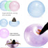 47'' Giant Bubble Ball for Kids Adults Inflatable Fun Toy Ball Water Injection Bubble Ball Balloons Beach Garden Ball Soft Rubber Ball for Outdoor...