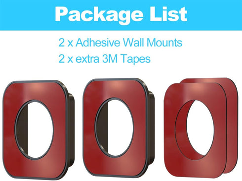 Window Mount for Wyze Cam OG, 2 Pack Wyze Window Mount with Strong Adhesive Mounting Brackets, Using Wyze Cameras Through Single Pane of Glass. (W...