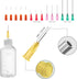50ml Precision Tip Applicator Bottle, with Blunt Tip Needle and Cap, 18G 20G 25G Needle Tip Squeeze Bottle, Oil Dropper Bottle, Glue Bottles with ...
