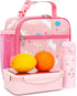 FlowFly Kids Lunch box Insulated Soft Bag Mini Cooler Back to School Thermal Meal Tote Kit for Girls, Boys, Unicorn...