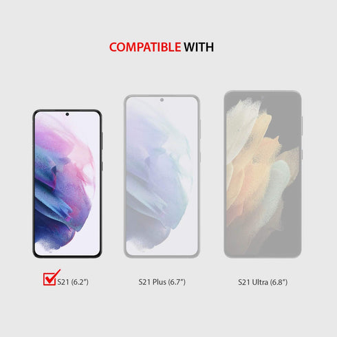 ZUSLAB Wallet Case Compatible with Samsung Galaxy S21 5G Phone Case with Card Holder Shockproof Anti Scratch Bumper Cover with Screen Protector[x2...