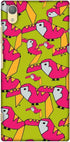 AMZER Slim Fit Handcrafted Designer Printed Snap On Hard Shell Case Back Cover with Screen Cleaning Kit Skin for Sony Xperia Xa1 Plus - Toucan Doo...