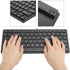 Wired Mini Japanese Keyboard,USB Interface Keyboard with White Japanese Lettering for Computer, Mute Ultra-Thin 78 Key Japanese English Black USB ...