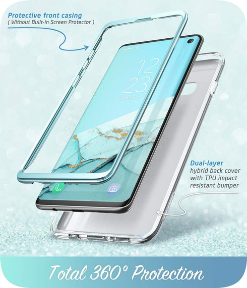i-Blason Cosmo Series Designed for Samsung Galaxy S10 Case, Stylish Full-Body Protective Bumper Case Without Built-in Screen Protector for Galaxy ...