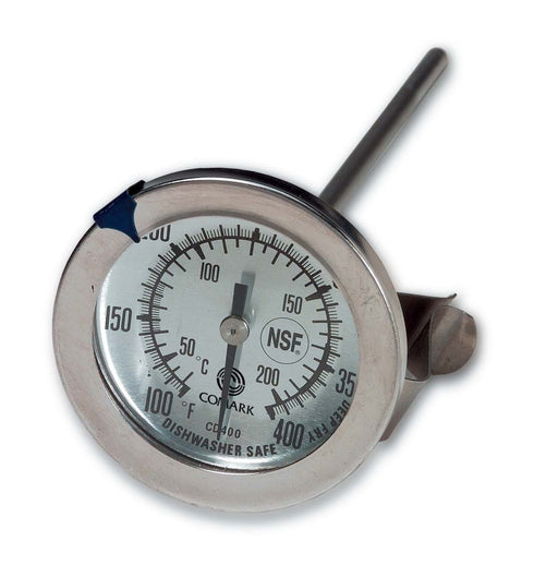 Comark CD400K Candy/Deep Fry Thermometer with Clip, Multicolor...