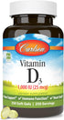 Carlson Vitamin D3, 1000 IU, 250 Softgels...