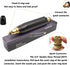 Fusenliang Garden Hose Nozzle Sprayer, Metal High Pressure Leak-proof Water Hose Nozzle with 3 Adjustable Spray Patterns, for Car&Pet Washing, Gar...