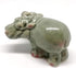 ZOOCRAFT Ceramic Hippo Figurine Mom and Baby Hand Painted Porcelain Terrarium Garden Decor Collectibles...