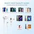 2 Pack-Wired Headphones for iPhone 14 Pro Earbuds with Lighing Aux Jack in Ear Earphones Noise Reduction Built-in Mic & Volume Control Support for...