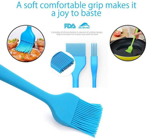 5Pcs Silicone Spatula Set Colorful Mini Spatulas - 480°F Heat Resistant Nonstick Versatile Kitchen Utensil Set for Baking, Mixing, Cooking, Dishwa...
