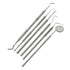 Dental Tools, 6 Pack Upgraded Professional Teeth Cleaning Tools Stainless Steel Dental Scaler Pick Tools Set Plaque Remover Kit PR-348...