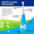 BabySonic Infant and Toddler Electric Toothbrush for Ages 0-3 Years - Safe and Sensitive Brush Heads, Sucker Base, Timer, Waterproof...