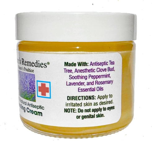 "100% Natural Antiseptic Healing Cream" Heals, Soothes and Relieves Dry, Itchy and Irritated Cracked Skin. an Ancestral Res-Q Ointment Formula Mad...