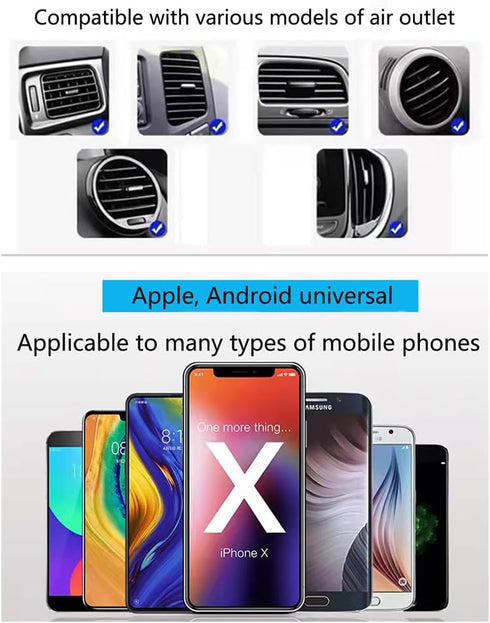 Car Mount Phone Holder Clamp Type Mounts Cell Phone Holder Screw Hook Navigation Clamp Car Phone Holder Mount Fit All Smartphones...