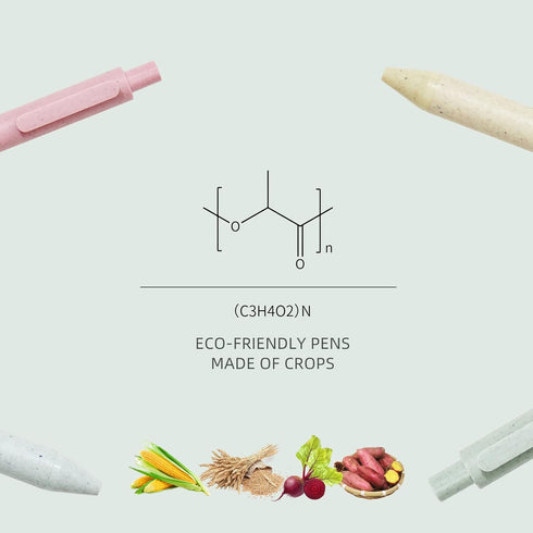 Kaco Eco Friendly Pens 4 Pieces Cute Colorful Gel Ink Pens with Black Ink Retractable Colored Pen Set Office School Supplies Statonary...