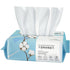 Face Towels Disposable Cotton Facial Clean Towels, 100 Count Soft Dry Facial Tissue, Travel Face Drying Towels for Skin Care, Makeup Remover, Disp...