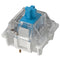 GATERON KS-9 Blue Clicky Keyboard Switches, RGB LED 3 Pin Key Switches Compatible for MX Mechanical Keyboard (35PCS)...