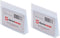 Alpine Swiss SET OF 2 Clear Plastic Wallet Inserts 12 Pages Picture Card Holder...