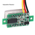 5pcs Mini Digital DC Voltmeter 0.36 Inch 3-Wire DC 0-100V LED Voltage Tester Meter 5 Colours,Voltmeter...