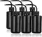 6Pcs 250ml Tattoo Wash Bottle 8oz Narrow Mouth Squeeze Bottle Safety Rinse Bottle, Lash Water Bottle Squeezer Washing Bottle for Medical Lab Tatto...