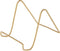 Bard's Twisted Gold-toned Wire Easel Stand, 5.5" H x 5.5" W x 8" D...