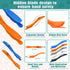 AMBONNPRIN Wrapping Paper Cutter Tool, Insided Sharp Blade Safety Wrapping Paper Cutter, Craft Paper Cutting Knife, Plastic Carbon Fiber Film Cutt...