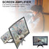 12" 3D Curved HD Screen Magnifier for Cell Phone with Foldable Phone Stand Holder Compatible with All Smartphones...