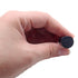 20 Pack Solid Rubber Stoppers Size #00-15mm x 10mm - 25mm Long - Tapered Laboratory Test Tube Stopper Plug - Black...