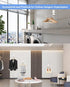 Stainless Steel Clothes Hanger Storage Rack,Wall Mounted Clothes Hanger Organizer, Clothes Bar-Hanger Holder Hooks, Laundry Room Coat Hanger,Space...