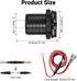 56W USB C Car Charger Socket, Ouffun Aluminum Metal 12V/24V Multiple USB Outlet PD 20W USB-C and Dual QC3.0 Ports with Power Switch USB Port 12V S...