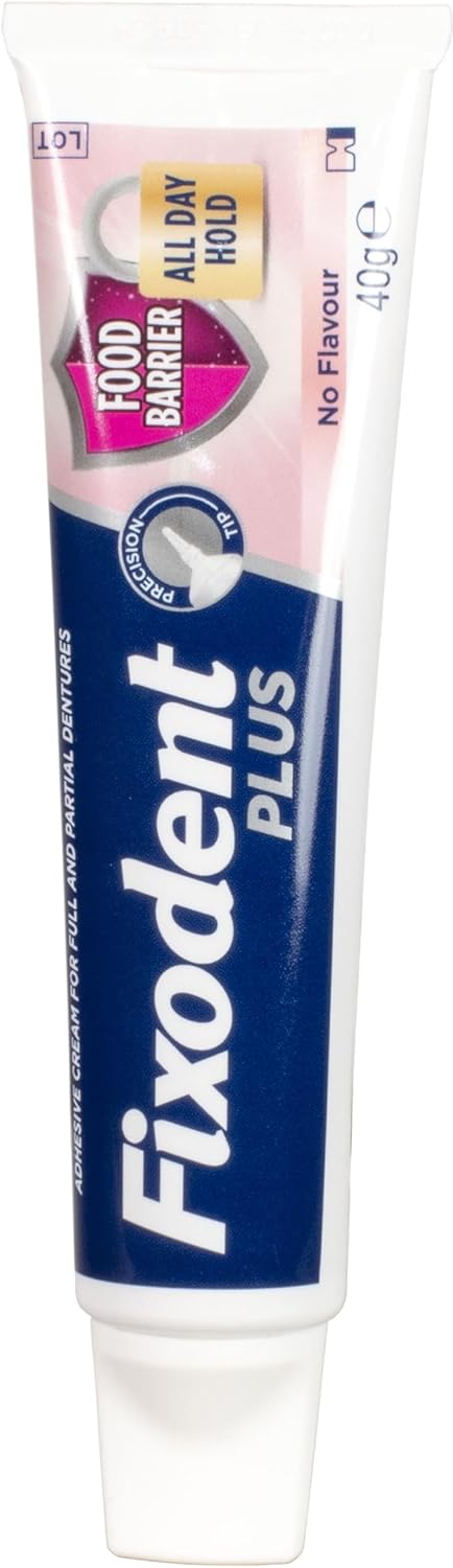 Fixodent Denture Adhesive Cream - Food Seal...