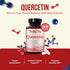 High Strength Quercetin 500mg Capsules - Once Daily Powerful Antioxidant Quercetin Supplement for Heart Aging Skin Brain and Immune Support - Vega...