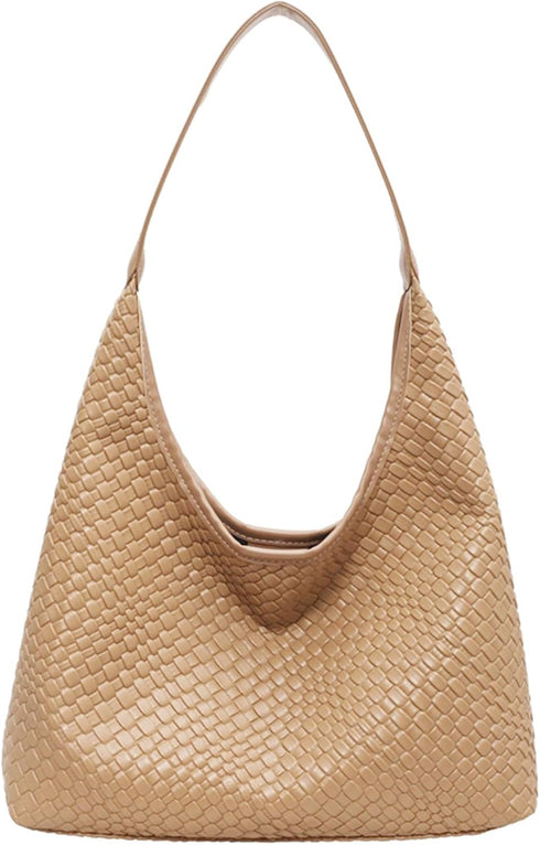 2024 Leather Tote Bag for Women Top-handle Shoulder Bag, Hobo Bags Large Capacity Soft Vegan Crossbody Handbag Underarm...