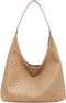 2024 Leather Tote Bag for Women Top-handle Shoulder Bag, Hobo Bags Large Capacity Soft Vegan Crossbody Handbag Underarm...