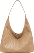 2024 Leather Tote Bag for Women Top-handle Shoulder Bag, Hobo Bags Large Capacity Soft Vegan Crossbody Handbag Underarm...