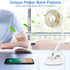 Clip on Fan Small Mini Fan, Portable Usb Battery Operated Fan, Rechargeable Baby Stroller Fan, Quiet Personal Desk Fan 3 Speeds Flexible Neck Grea...